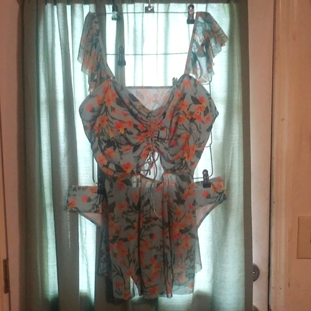 NWOT Shein 3XL Tankini Set!  F1